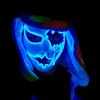 Glow Party Cosplay Mask Neon Mask Led Mask Masque Masquerade Party Masks Led Light Up Props Glow In The Dark Costume Supplies