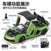 1:24 Aventador SVJ 63 Roadster Alloy Car Toy Model with Sound & Light Realistic Detail for Kids' Playtime & Collectors' Delight