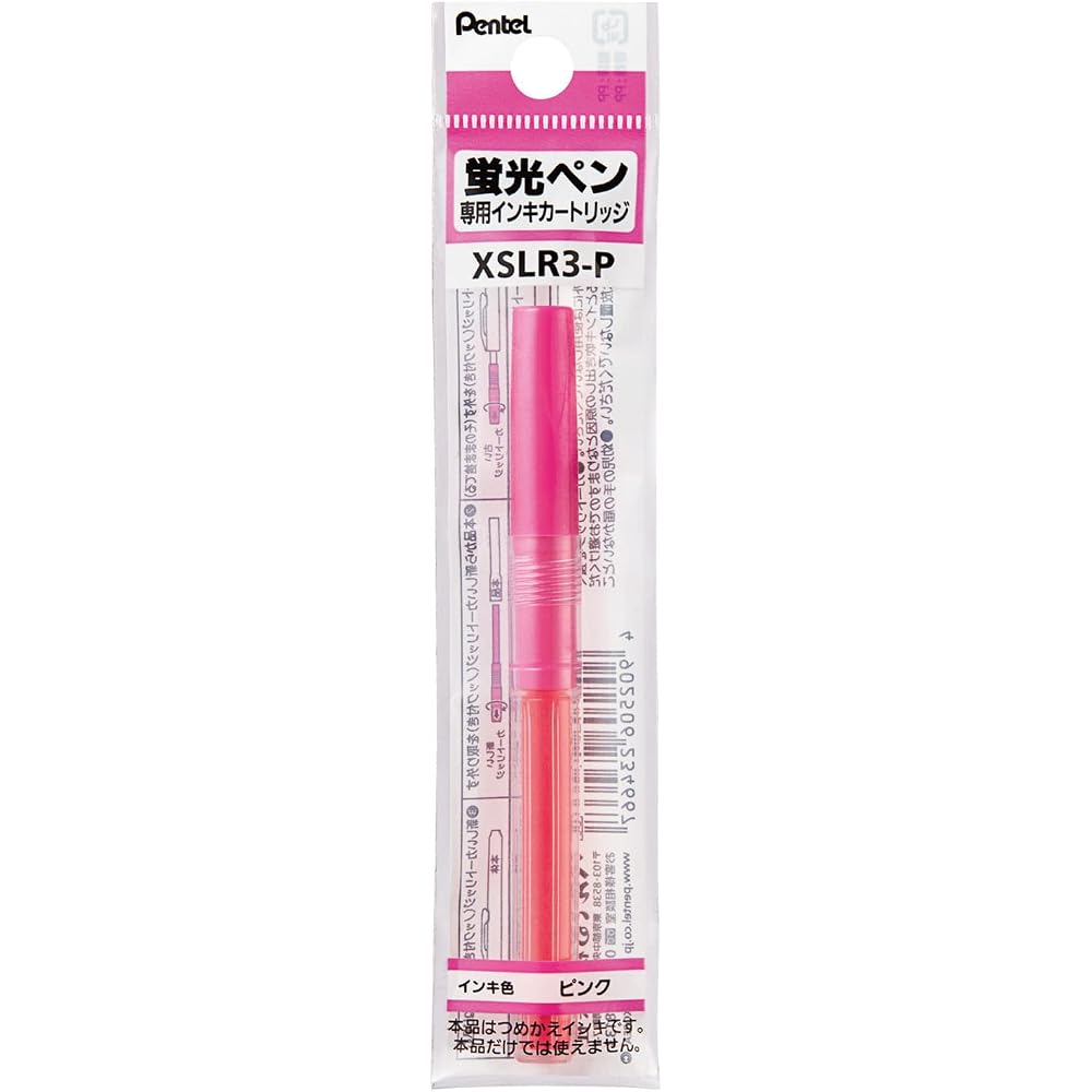 Pentel XSLR3-P Highlighter Cartridge Handy Line S Pink 10