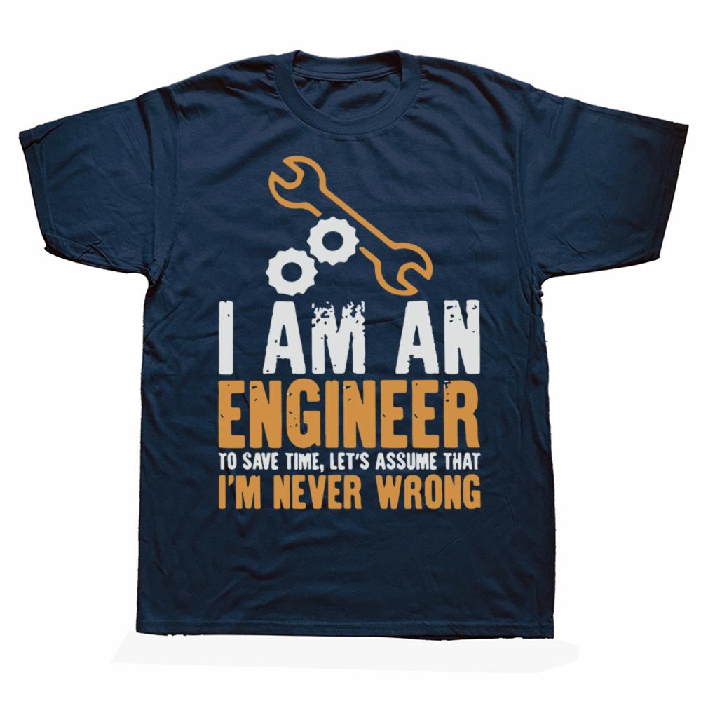 Funny Trust Me Im An Engineer Graphic Tshirts Men Womens Fashion Casual Tshirt 100 Cotton Loose Oversized T Shirt Summer