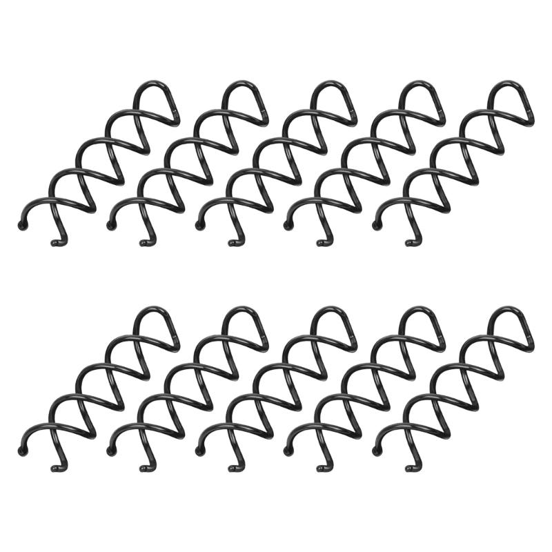 Permanent Metal Twist Hair Screws Set of 10 for Elegant Buns Braids Twist Hairstyles Women Girls Not Slip Hair Clamps