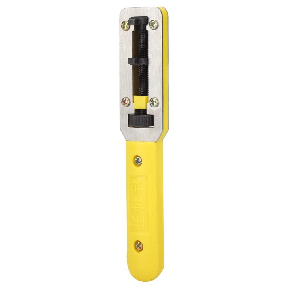 Length 14.5cm Watch Back Opener Yellow Watch Repair Tool Watch Back Cover Opener For Most Watches