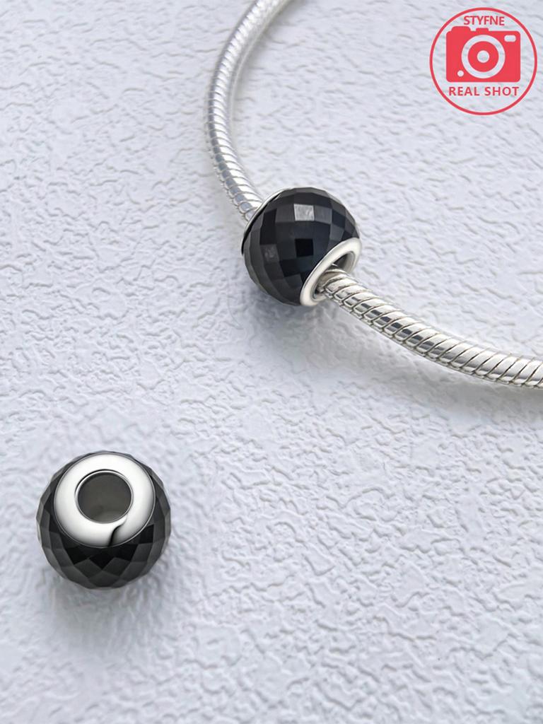 Charm Bead Components Plata Colorful Glass Bead Components Charm Bead Component Copper Metal Plated Compatible With Charm Bead Components Copper