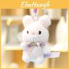 Plush Bunny Stuffed Animal Toy With Soft Short Plush For Kids And Teens Gift
