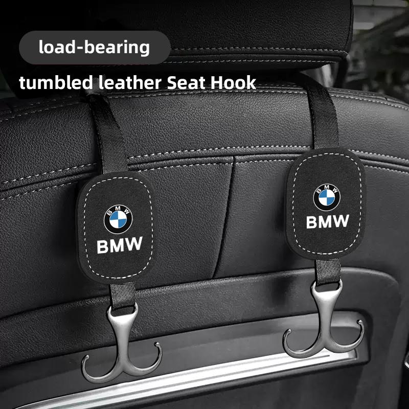 Rücksitzhaken Wildleder Metall Aufbewahrungshalterung Für BMW X1 X2 X3 X5 X4 X6 X7 G30 G20 G32 G11 G12 F40 F30 F20 F10 F34 F07 F44