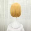 Death Note M Mihael Keehl Short Yellow Heat Resistant Hair Pelucas Cosplay Costume Wigs + Wig Cap