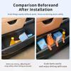 2/4Pcs Universal Car Door Side Storage Partition Car Door Groove Partition Panel Car Storage Organizer Management Car Parts