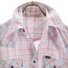 Wrangler 70s Vintage Check Pattern Long Sleeve Western Shirt Light Blue Men's Used
