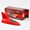 Universal Solar LED Light Car Shark Fin Antenna Roof Tail Modified Light Belt Antenna Driving Safety Warning Light Car Supplies High Quality
