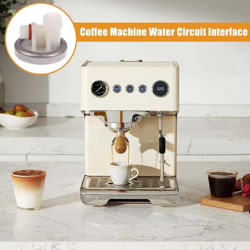 Regolatore di Pressione Pompa Macchina da Caffè Automatico Regolatore di Pressione Macchina da Caffè D4 a G1/8 Accessori Robusti Facile