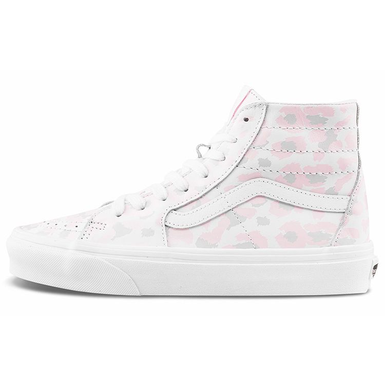 Vans Sk8 Tapered Retro High-Top Skate Shoes Women Sneakers Pink White VN0A4U164W5