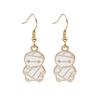 Popular Halloween Earrings Series, Simple Halloween Pumpkin Head Earrings, Alloy Drip Earrings