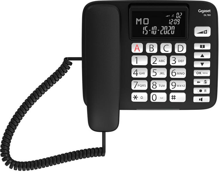 Gigaset Dl780 Plus Black Landline Phone