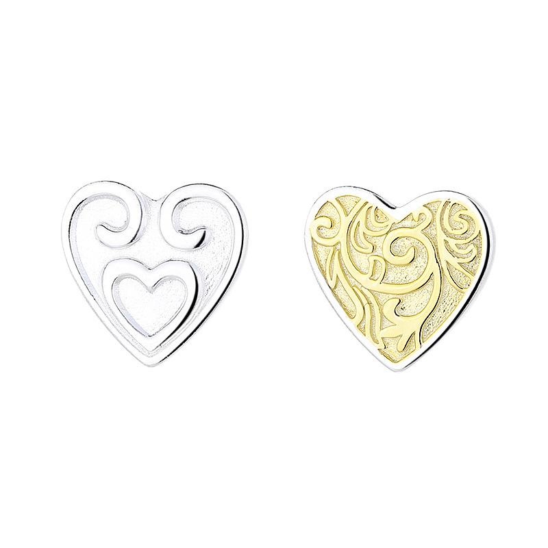 

Earrings Love AB Earrings Women s Korean Edition Fashion Trend Versatile Light Luxury Niche