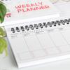 1pcs Stationery Cute Notebook Portable Agenda Diary Weekly Monthly Planner Student Organizer Schedule School Supplies