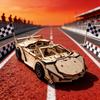 1 Wooden DO-IT-YOURSELF Convertible Sports Car a Imaginative 3D Puzzle Ideal As a Festive Present or Home Decoration