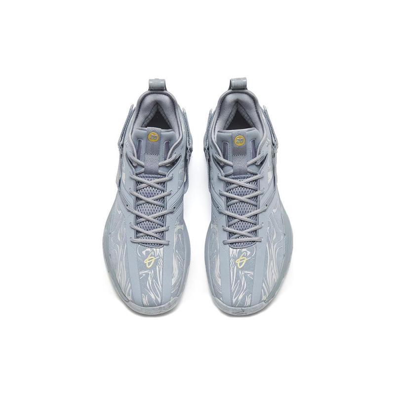 ANTA GH3 Basketball Shoes Men's Low top Marble/Gray Sneakers 112241103-5