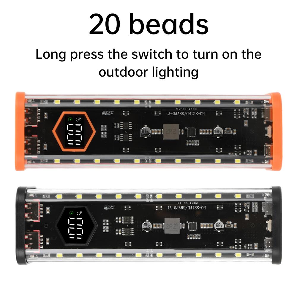8*21700 Battery Case 22.5W Fast Charging DIY Battery Storage Box Solder-Free Power Bank Housing PD+ Flash Charge+ Fast Charge