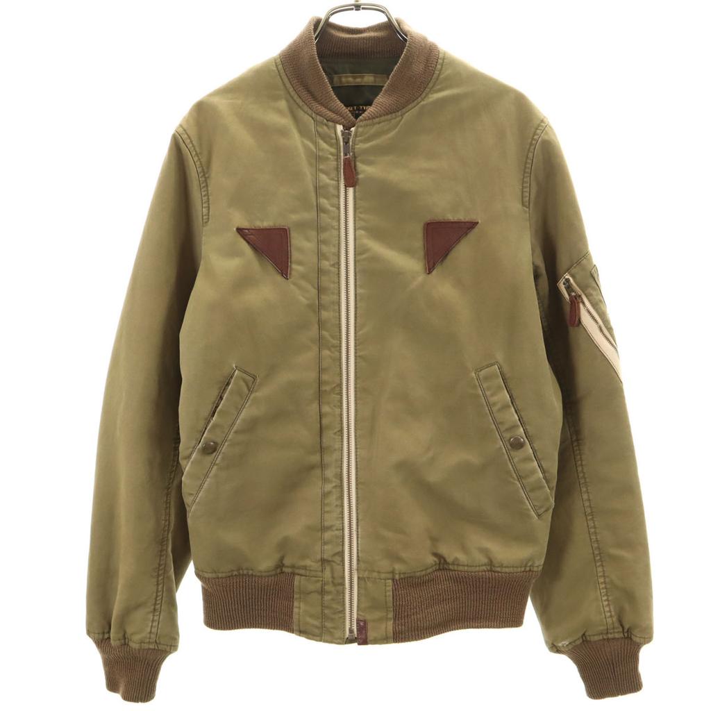 RRL D-2 Flight Jacket XS Khaki Ralph Lauren Men's Used