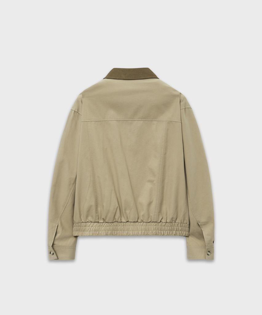 Intempomood Loop Pocket Work Jacket_Sand Beige
