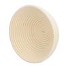 Washable Bread Fermentation Basket Innovative Shape Baking Basket for Kitchen Home Bakery Beige Rond 20x8cm