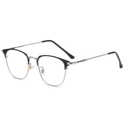 Lunettes anti-lumière bleue, lunettes de soleil photochromiques, pour jeux sur ordinateur, demi-monture classique