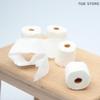 1 Peça Mini Rolo de Papel Higiênico Casa de Bonecas Lenço Rasgável Cena Acessórios para Casa de Boneca