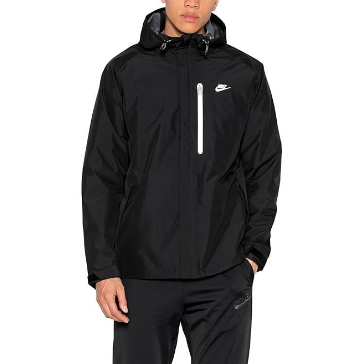 Nike Sportswear Jackets Men's Black Hooded Non Detachable Moderate Other DM5499-010