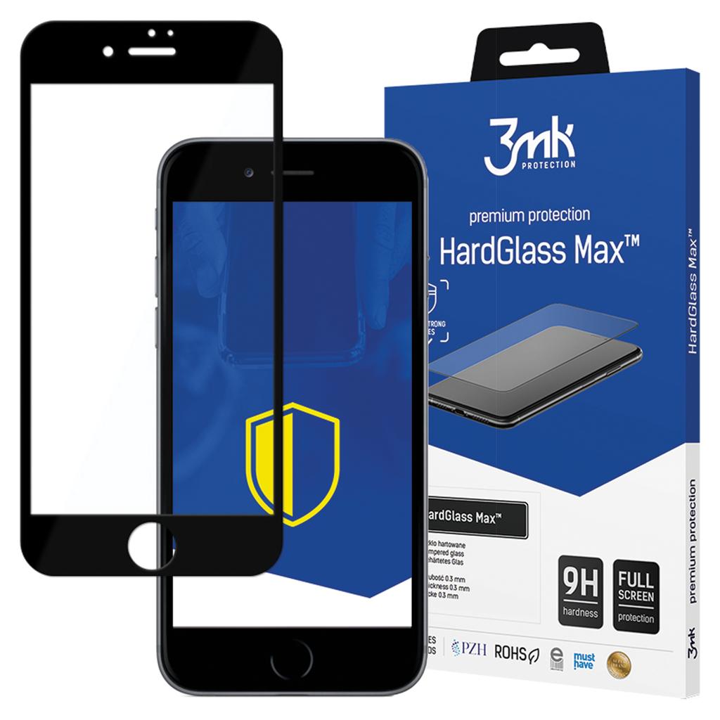 Apple Iphone 8 - 3Mk Hardglass Max Black
