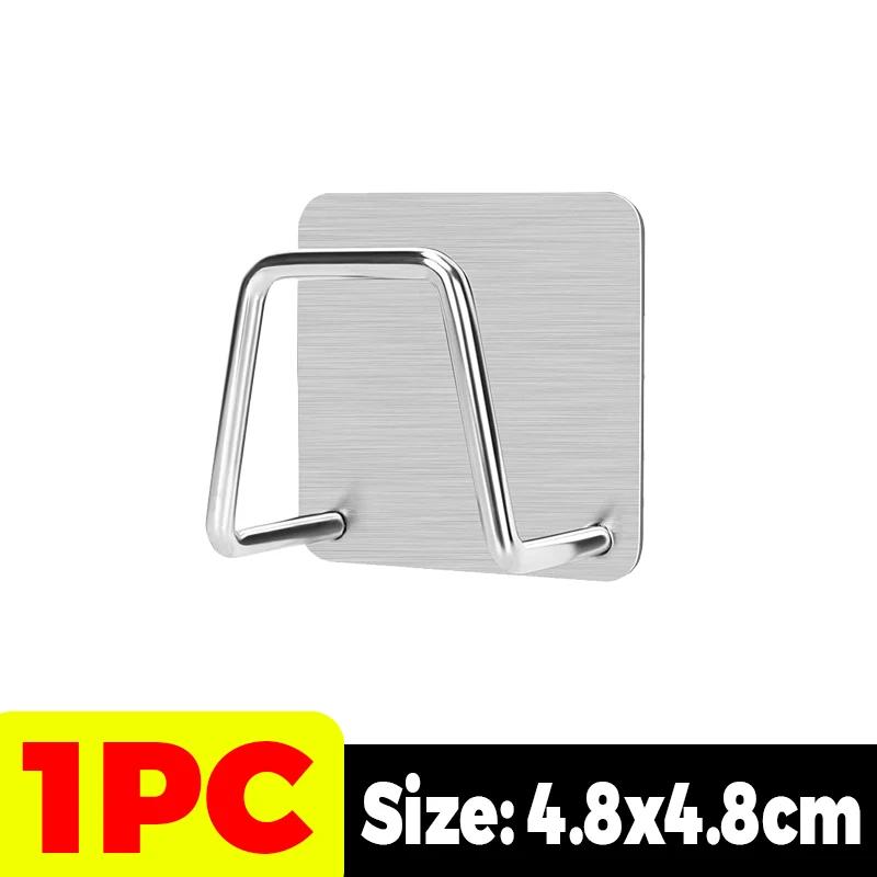 

Wholesale Stainless Steel Sink Sponge Holders Self Adhesive Kitchen Drain Drying Rack Shelf Home Storage Wall Hooks Organizer