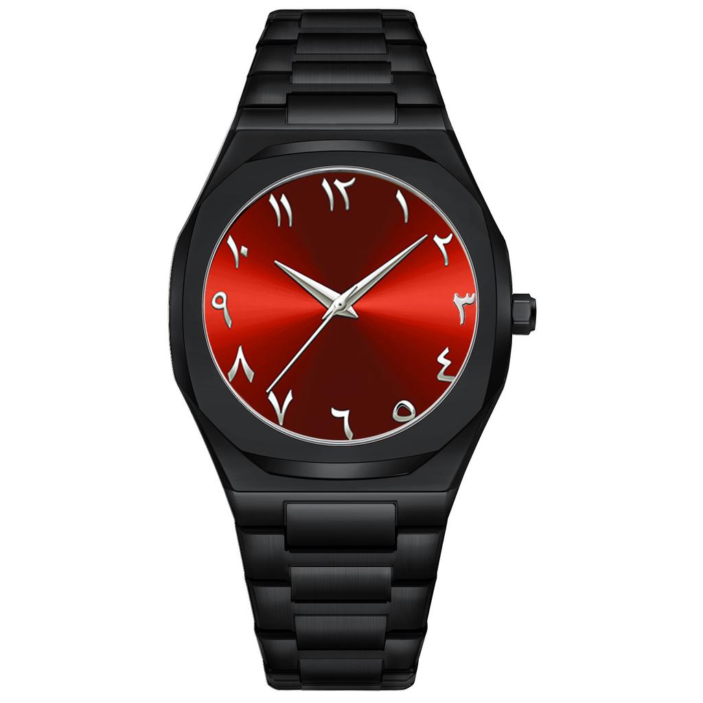 2025 Top Brand Black Men Quartz Watches for Male Clock Luxury Stainless Steel Band Fashion Men Wrist Watches Dropshipping