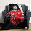 Urban Style Portrait Blankets Flannel Printed Breathable Warm Throw Blanket for Home Office Bedspreads 0708a71