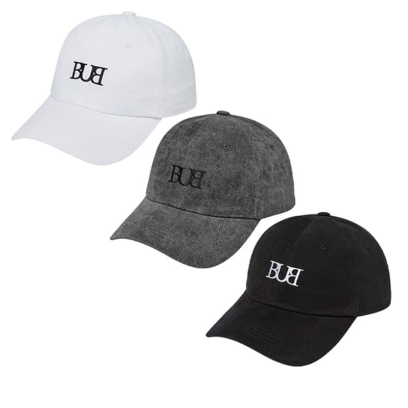

BUBBLPIECE BUB Ball Cap (3Colors) white