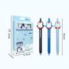 3pcs/Set Press Type Ballpoint Pen Penguin Writing Pen Smooth Writing Gel Pen  Gift