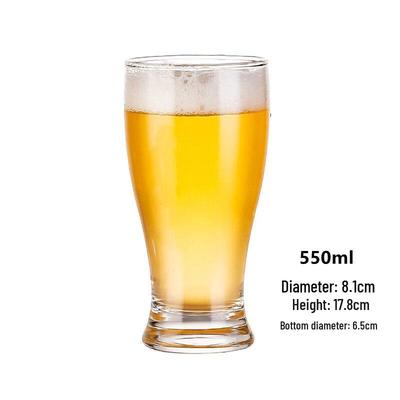 ZISIZ 2025 New Style Handmade Glass Beer Mug