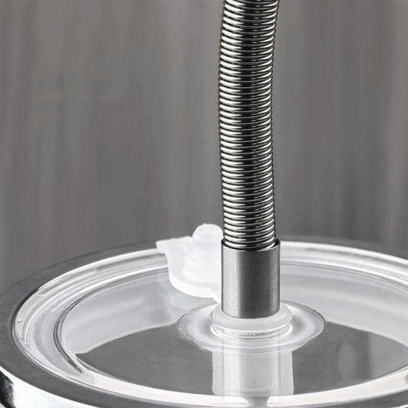 Kaffee-Milch-Gehäuse Schlauch Edelstahl Milchaufschäum-Einheit Milchschaum-Rohr Mit HP1/HP3 Adapter Einfach zu Installieren