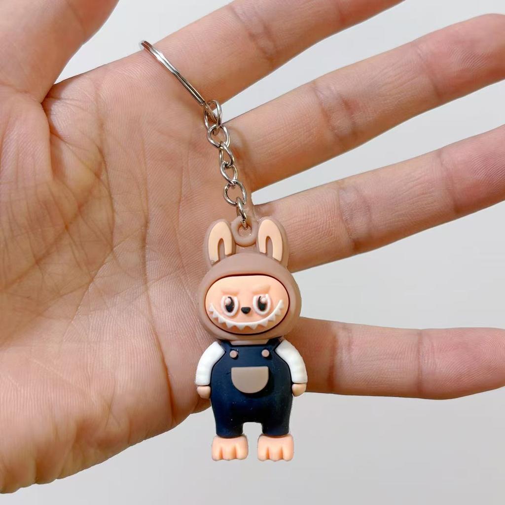 Cute Trendy Play Labu Bag Pendant Keychain Backpack Pendant Keychain Small Gift
