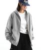 Brenson B. Oversized 2-Way Sweat Zip-Up ( 4 Colors )