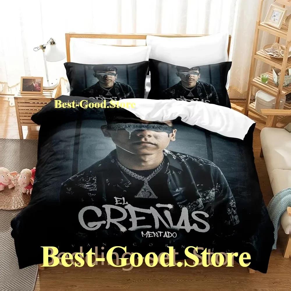 

Comforter Ivan Cornejo Bedding Set Single Twin Printed Bed Set With Bed Soft Single Double Queen Super King Size Comforter (quilt)-EU Single(135*200cm)3pcs