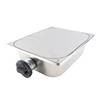 KIMISS 7L Stainless Steel Fuel Tank, Diesel/Gasoline Compatible, for Webasto Parking Heaters, Portable, Durable, Leak-Proof