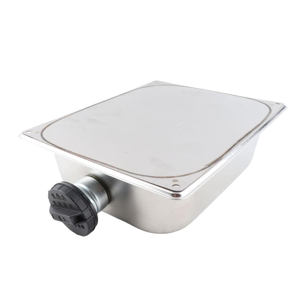 KIMISS 7L Stainless Steel Fuel Tank, Diesel/Gasoline Compatible, for Webasto Parking Heaters, Portable, Durable, Leak-Proof