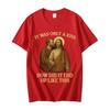 It Was Only A Kiss How Did It End Up Like This Funny Jesus Tshirt Mens Womens Fashion Vintage Short Sleeve T Shirt Streetwear
