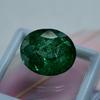 Natural Green Emerald Loose Gemstone Oval Cut 18.40 ct for Jewelry Making and Gem Collections