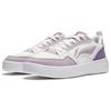 Li Ning Sycee V2 Slip Resistant Cushioning Abrasion Resistant Low Top Skateboard Shoes Women's White Purple AGCU248-4