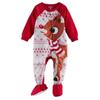 Luxurious Christmas Family Matching Clothes With Adorable Fox Design And Unisex Pajamas Set