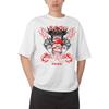 Jujutsu Kaisen Satoru Gojo "Hollow Purple" Anime Black Comfortable Fashion Vintage Double-Sided Band Graphic Print Women And Men T-shirts