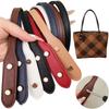 1pc Leather Handmade Shoulder Bag with PU Cross Support Handle Replacement Handheld Cross Support Belt Handbag  DIY Accessories