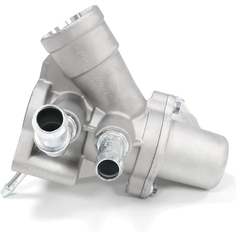 Car Engine Coolant Thermostat Assembly for Ford Explorer 2011-2019 Edge Taurus 3.5L AT4Z8A586A AT4Z8A586B AT4Z8A586C AT4Z8A586FA