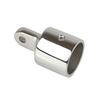 316 Stainless Steel Deck Hinge Slide Cap 22mm Pipe Canopy Tube End External Eye End  Yacht Canopy