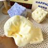 Big Cheese Cube Stress Squeeze Ball Shapeable Moldable Non-Bounce Fidget Toy Asmr Sensory Relaxing Toy Anxiety Relief Gadget